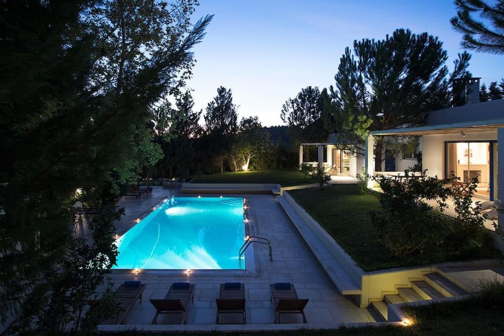 Melissaki Villas นาฟปลิโอ ภายนอก รูปภาพ